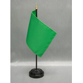 Bright Green Nylon Premium Color Flag Fabric